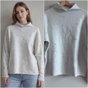 Tahari Jeweled Sweater
